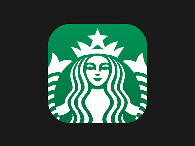 Starbucks 3.0 3.0 apple ios ios7 siren starbucks strike strikeux super ellipse