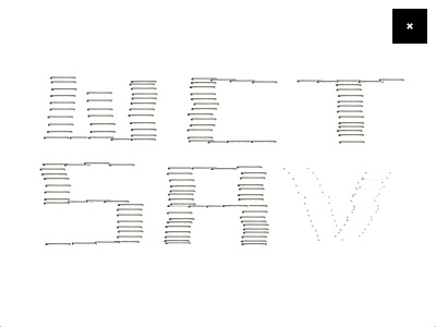 I Don't Want To Die Without Any Scars dot com art interactive