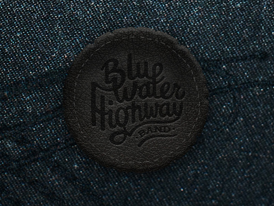 blue water tag band blue water highway band leather tag