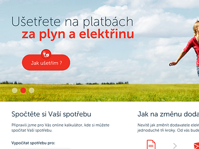 Energy web contest button clean energy style web design
