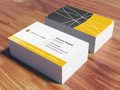 Vernox Business Cards business cards earth equinox mockup orbit sun