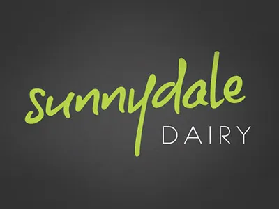 Sunnydale Dairy dairy green logo milk sunnydale