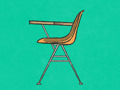 Desk chair desk learning school