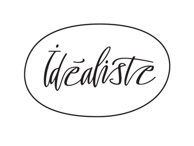 Idealiste calligraphy lettering каллиграфия леттеринг