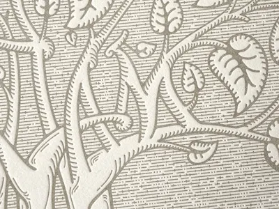 Tree | Letterpress art lettering letterpress графика леттеринг