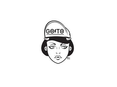 Go to..... character cool devil girl graphic hat hell illustration lady love sexy woman