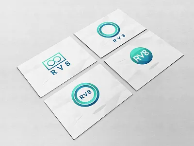 Rv8 Consulting Logo branding circle consulting logo logo design logos rv8 sphere