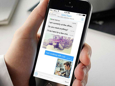 Group Chat business chat message