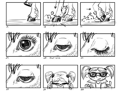 Shetland Pony Storyboard cool eye girl illustration ipad my little pony pony sketch sketch dailies