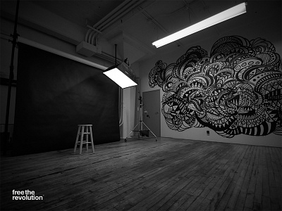 Studio cincinnati graffiti office studio work