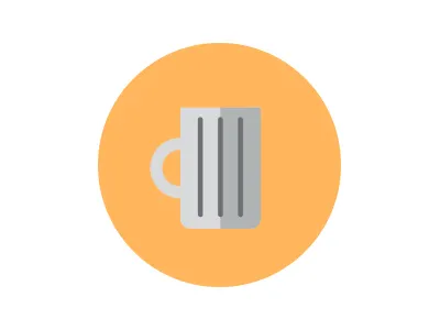 Beer Jar beer design flat icon illustration jar