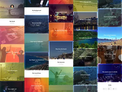 (full page) design fireworks personal png portfolio ui ux video web web design webdesign website