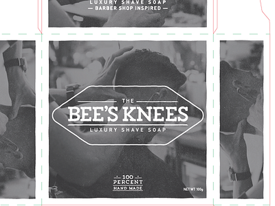 BEE'S KNEES WIP/Dieline design dieline good type graphic design logo logo design packaging packaging design type typography university