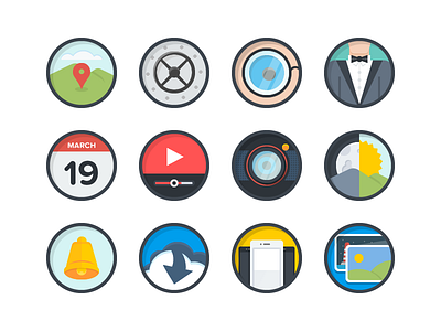 Obox 3.0 Icons fireworks icons obox