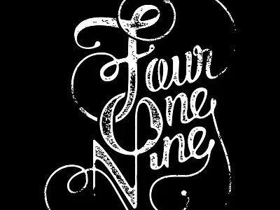 419 419 font handmade letter lettering meka ohio typo