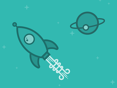 Space Stuff 2 kickdrop moon planet rocket space stars styles templates themes