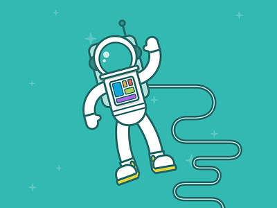 Major Tom astronaut kickdrop space star styles templates themes