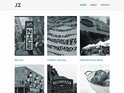 Website Redesign design portfolio ui website