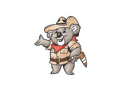 Koala australian boomerang koala