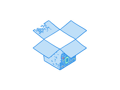 Deconstructobox build circuits death star deconstruction dropbox engineering illustration reconstruction