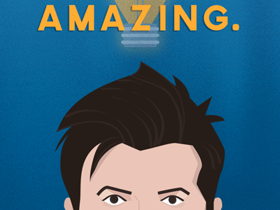 Adam Scott's 1st Tweet adam scott illustration texture tweet twitter vector