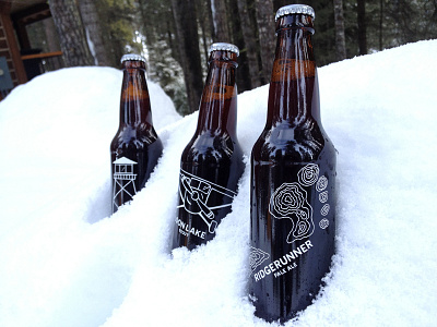 Backcountry Brew Co. Labels adventure airplane beer beer labels beers brewery labels lookout microbrews outdoor topography