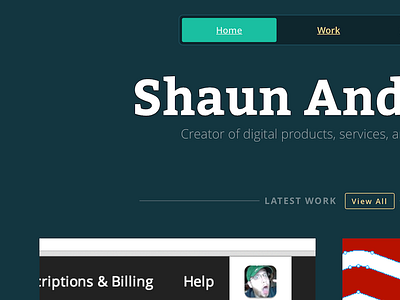 shaunandrews.com personal portfolio