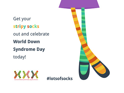 Lots Of Socks down syndrome illustration lotsofsocks