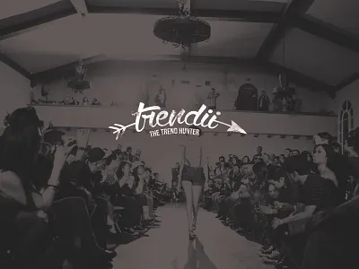 Trendii Logo Design brand font identity logo logo design type typography