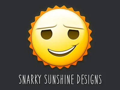 Snark face snarky sun sunshine