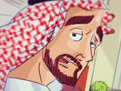 Storyboarding arab arabian color man saudi sketch storyboard tide