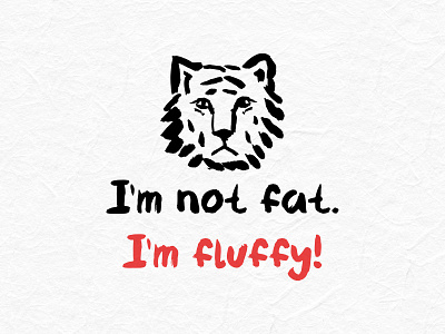 Fluffy Tiger brush font brush font design fat hamster font font design graphic design illustration ink type design typeface typeface design