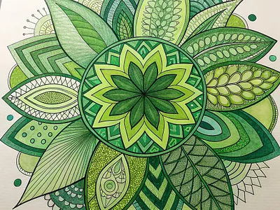 green abstract graphic design illustration vector