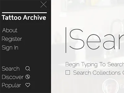 Search v.1 css html5 page responsive search