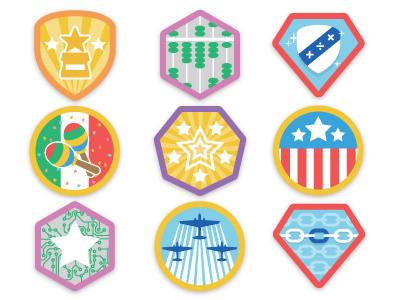 Badges badges illustration myblee