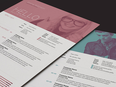 My Resume V1 cv modern professional resume simple template