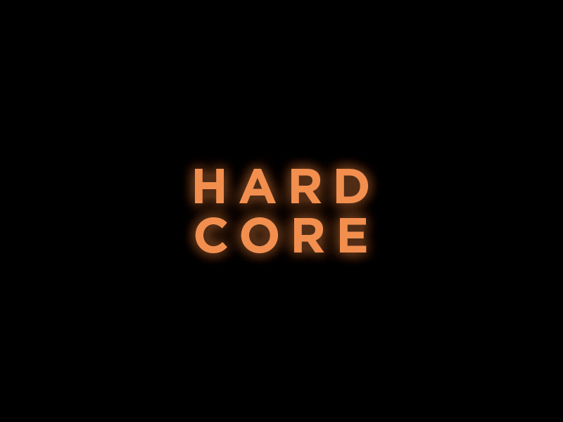 Hard Core Prawn animal gif glow illustration neon prawn