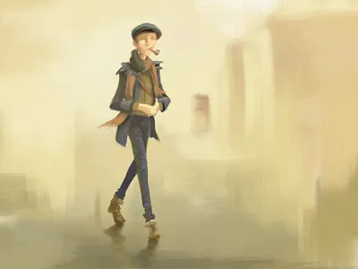 Men's fashion animation art cartoon character design design fashion illustration mens fashion