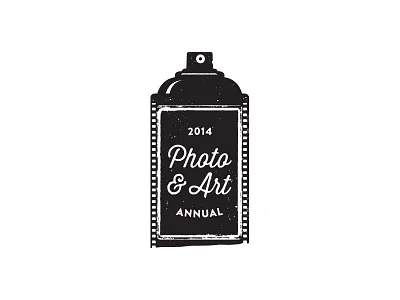Photo & Art Annual 2 annual film logo photo spray paint