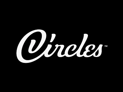 Circles black circles hand writing lettering logo logotype sketch tutov typography