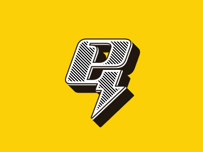 Electricity logo monogram