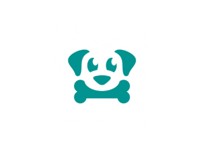 Finding Rover bone dog icon logo