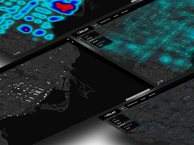 Relay App Screenshots backbone data flask js layers relay screenshot visualization