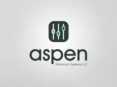 Aspen Logo flat identity logo soundboard