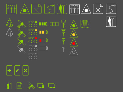 Interface Icons icon illustration work