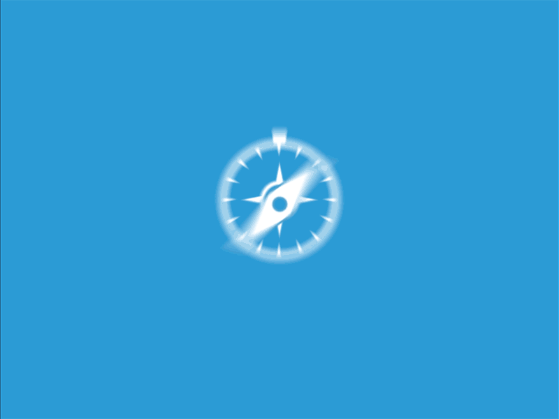 Compass animated animation compass flat gif