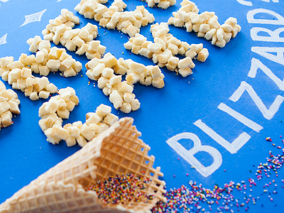 Sneak Peek #2 blizzard cake food type food typography hand hand lettering lettering love made sprinkles typography