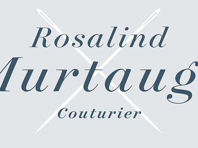 Couturier alternates engraving hco italic surveyor