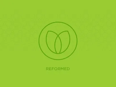 Reformed Package Graphic logo logos bible software package reformed
