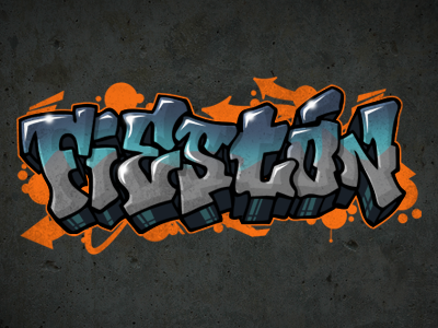 Fieston Logo graffitti logo